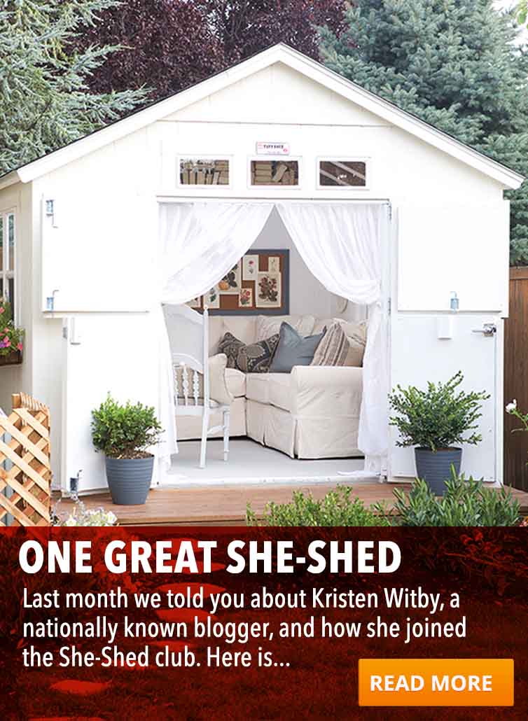 Blog: One Great She-Shed