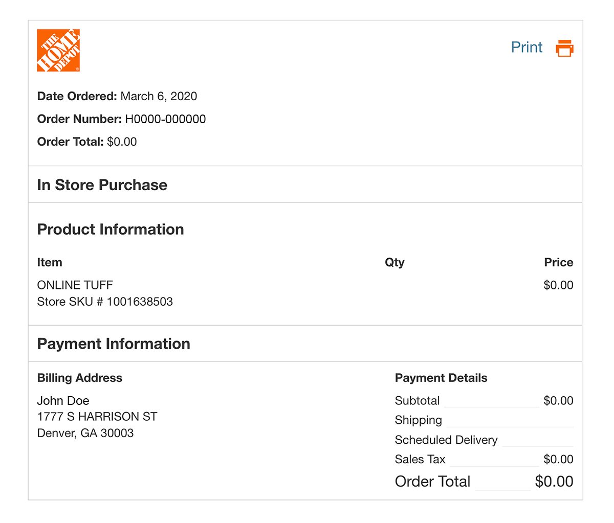 Tuff Shed Invoice From Homedepot Com Tuff Shed