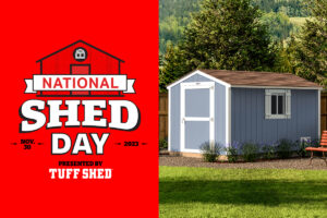 Tuff shed at the home depot national shed day